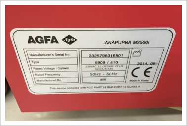 AGFA M2500i + M 3200i RTR from DK to PL 2019 