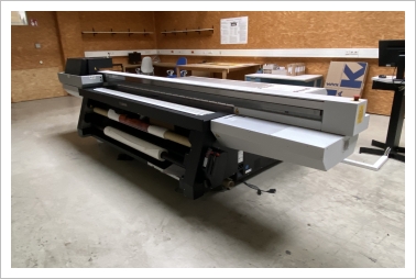 Oce Arizona 1380 GT from D to DK in 10-2025