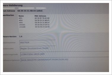 Durst P10-200 HS from  D  to USA in 10-2023